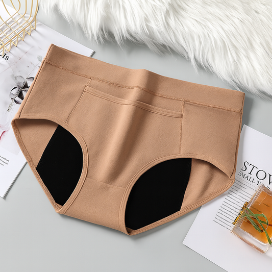 Embrace | Signature Leakproof Underwear (Camel)